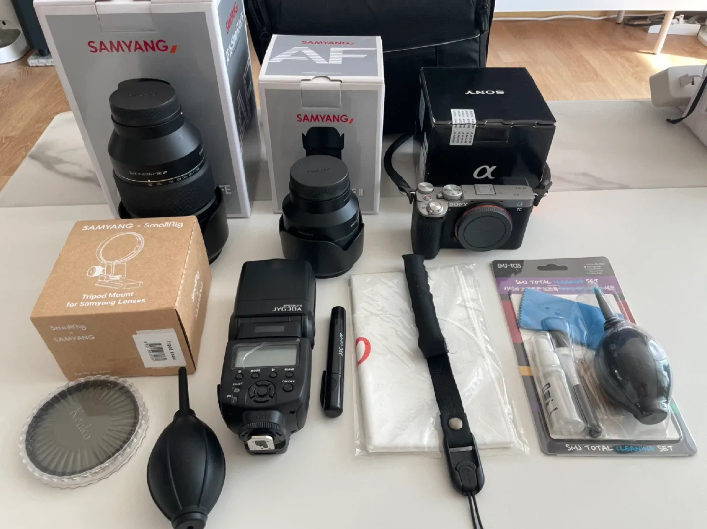소니 a7C II + 삼양 렌즈 2개 풀세트