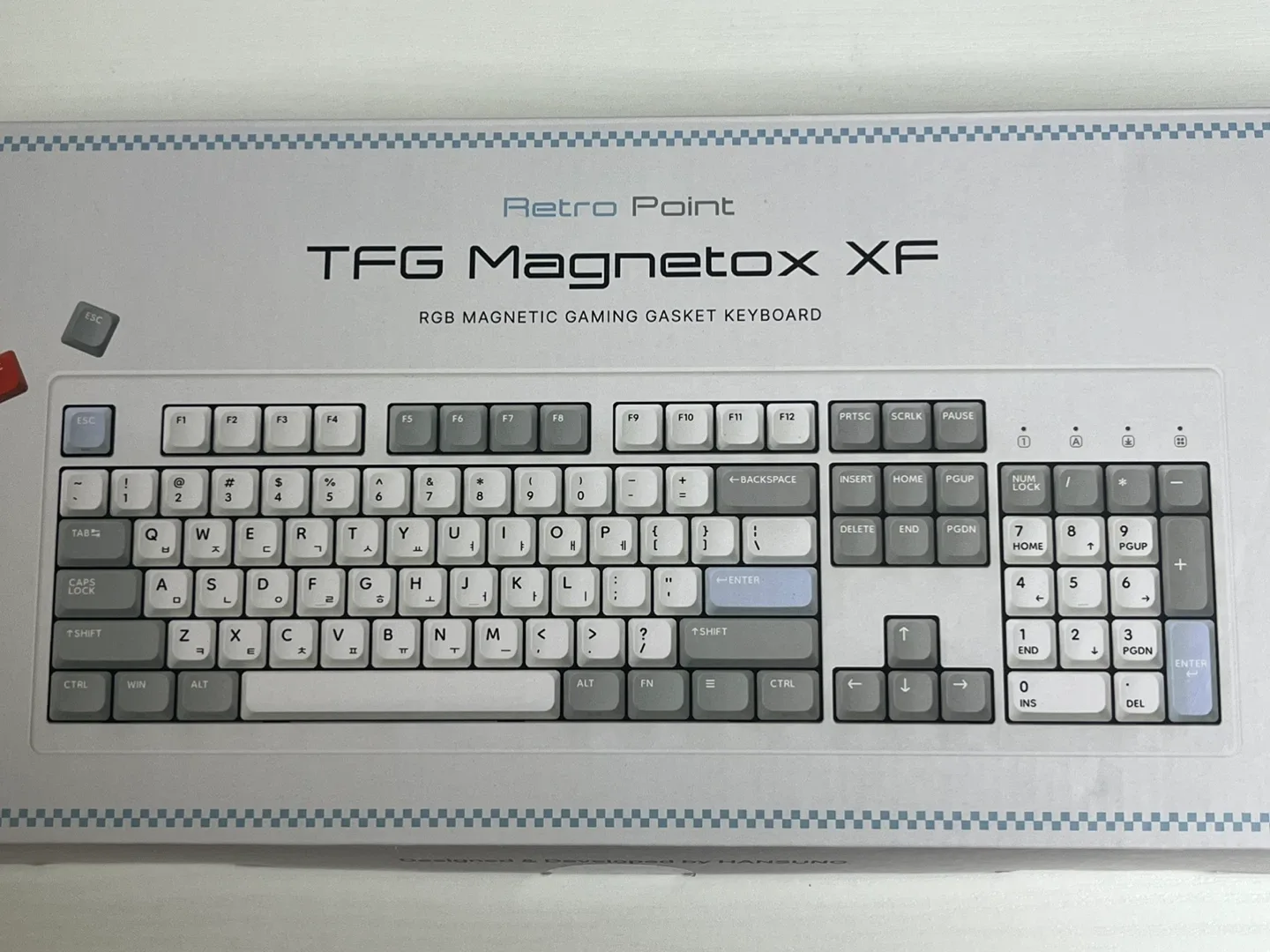 풀박스 한성 TFG Magnetox XF 풀배열 키보드