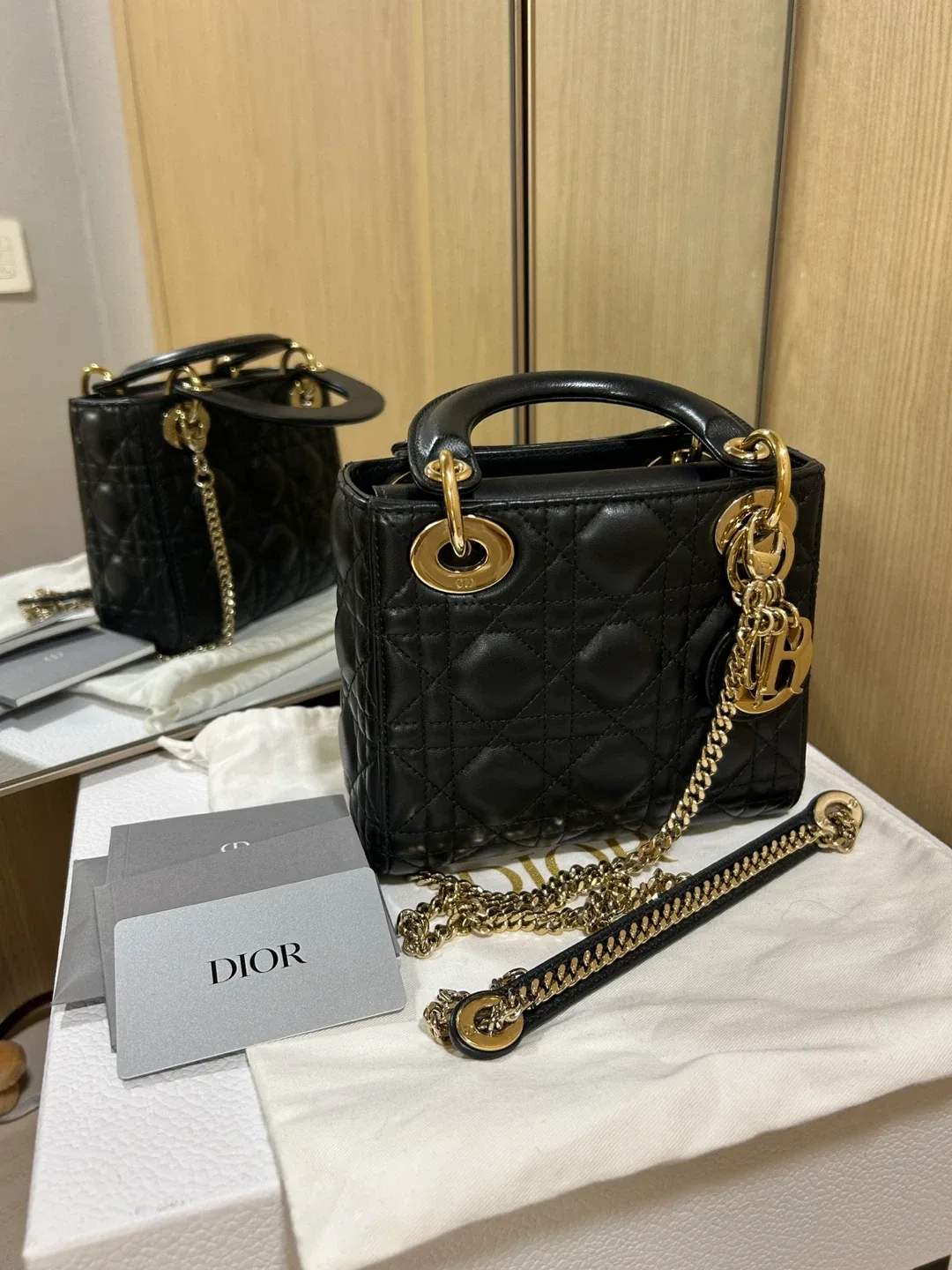 디올 레이디백 미니(이번주가격)