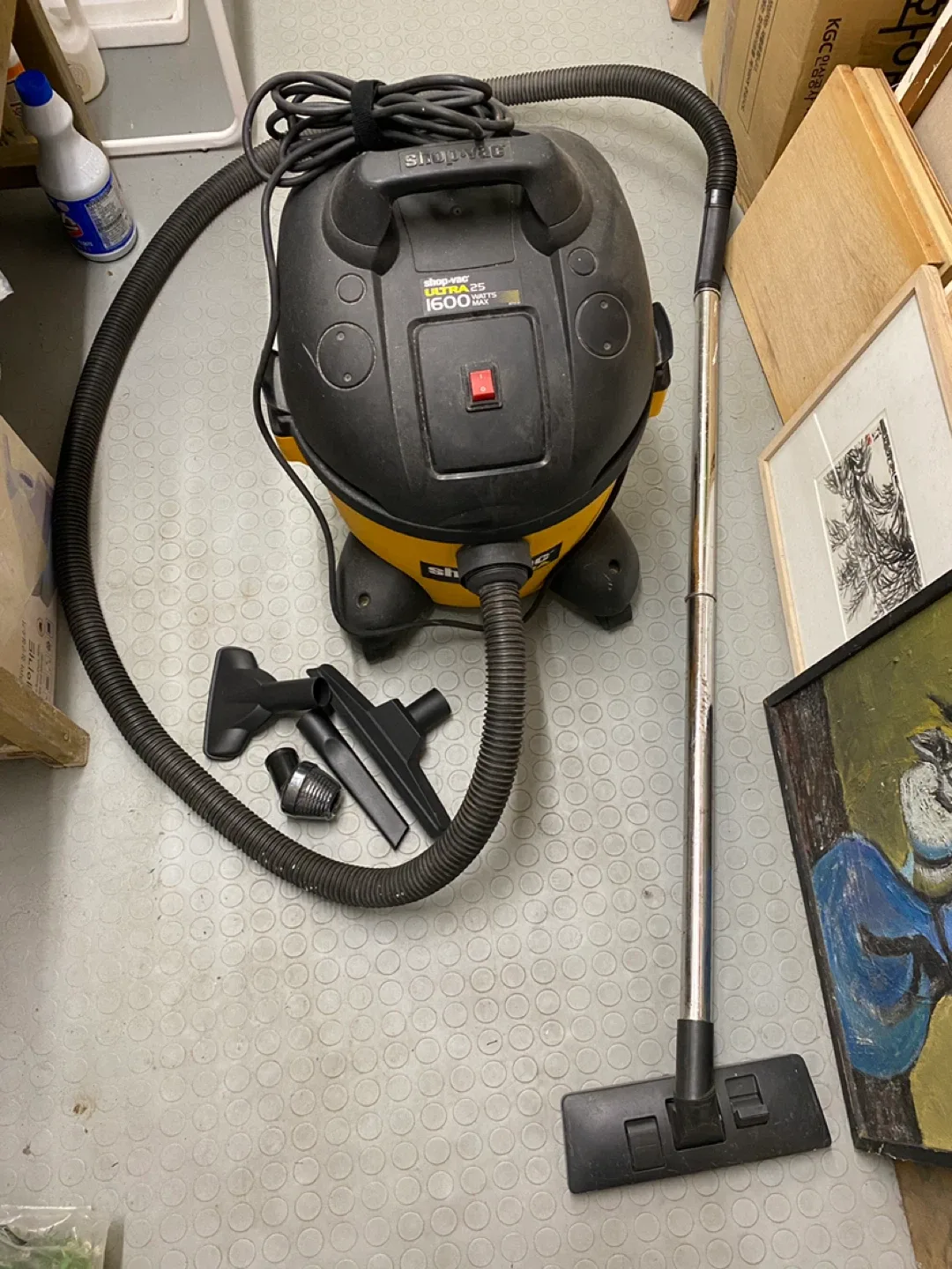 Shop-Vac 25리터 건습식 진공청소기