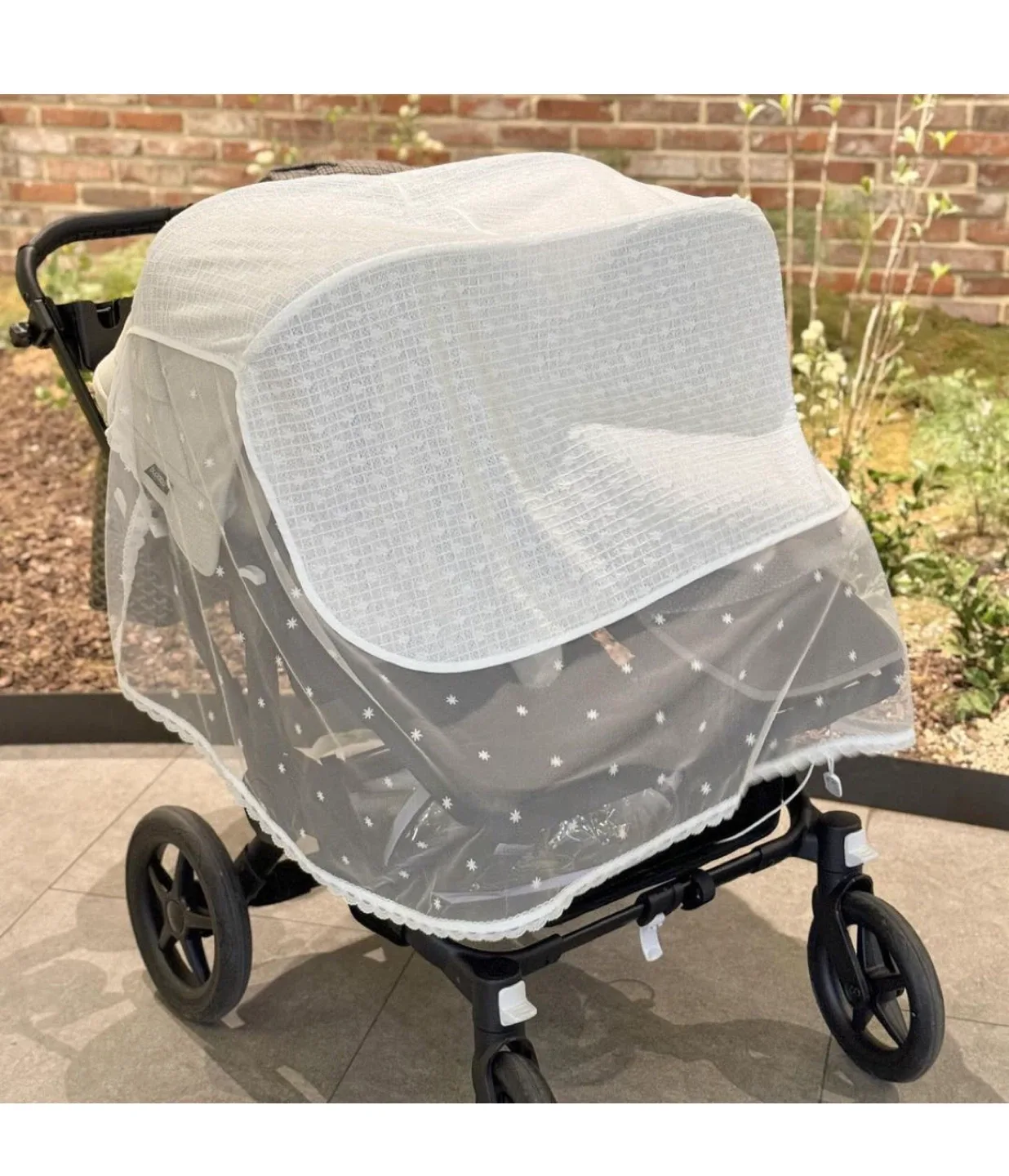 베이비소풍 쌍둥이 유모차 햇빛가리개