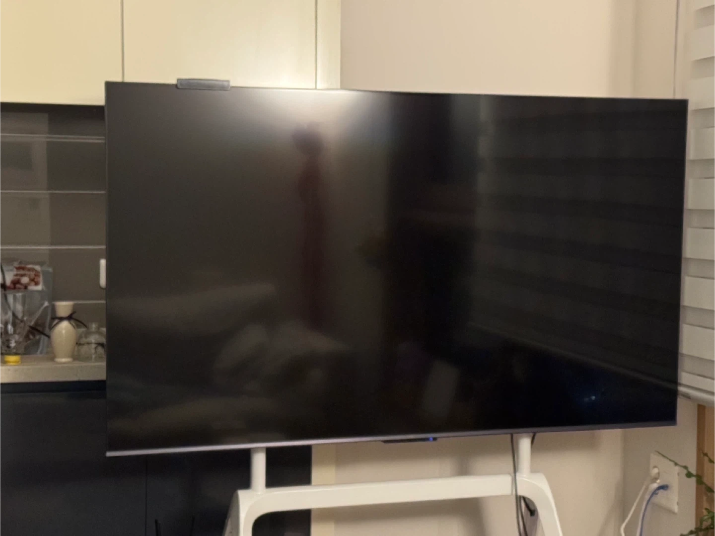 TCL 4K QLED TV 65인치 + 이젤 화이트 스탠드