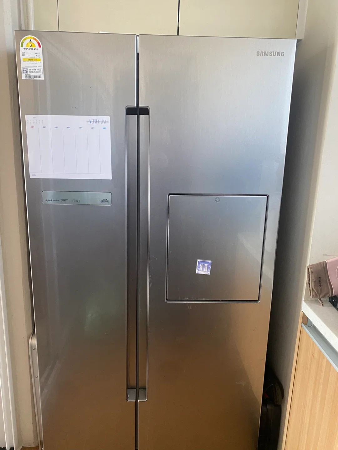 삼성 양문 냉장고 RS82M6000S8 810