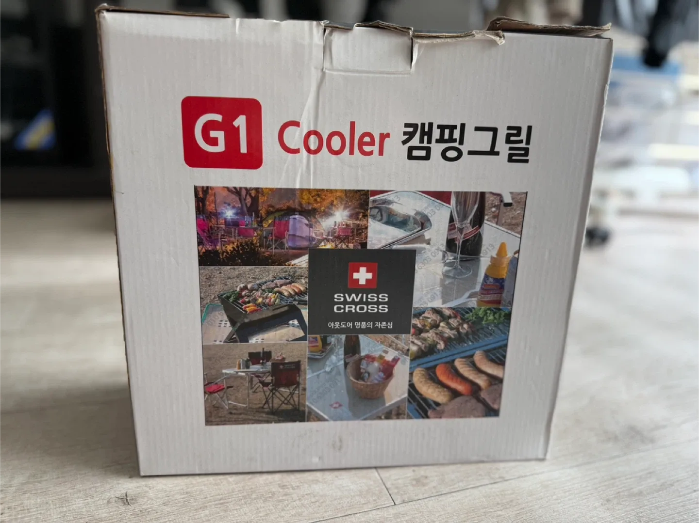 스위스 크로스 G1 Cooler 캠핑그릴 새상품