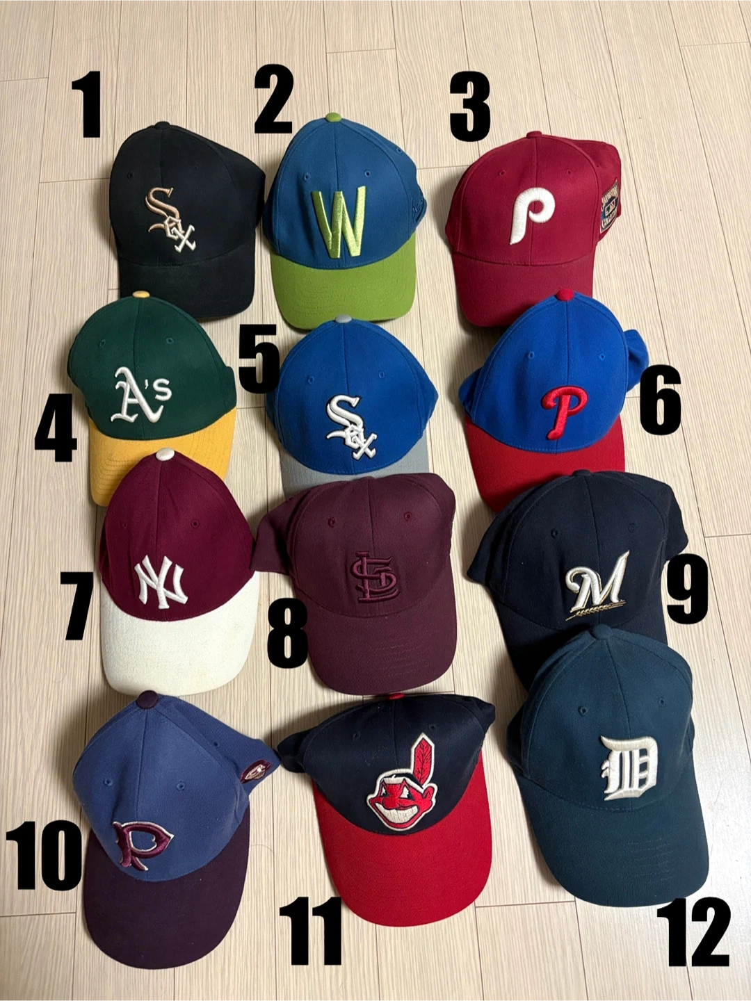 MLB 야구 모자 모음