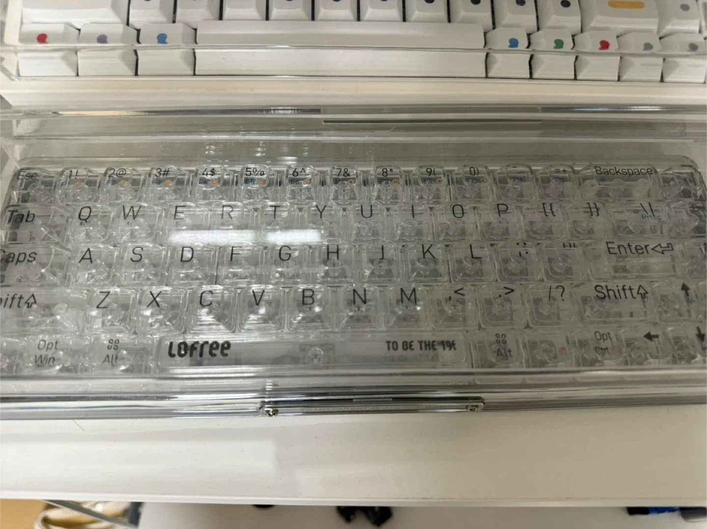 Lofree 투명 키보드