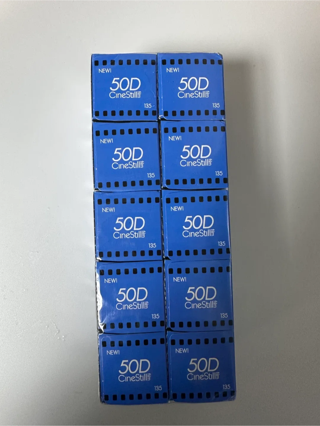 영화용필름 씨네스틸 50d 10롤 포장