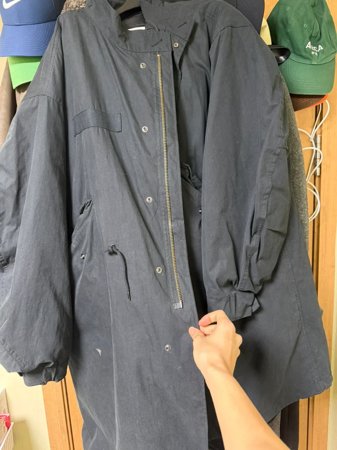 프릭스 스토어 M-65 모즈 코트 블랙 L