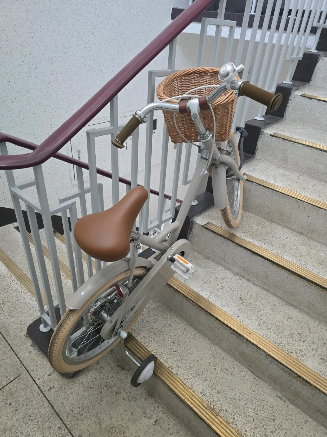 자이키즈 유아용 자전거 베이지색 (16인치)