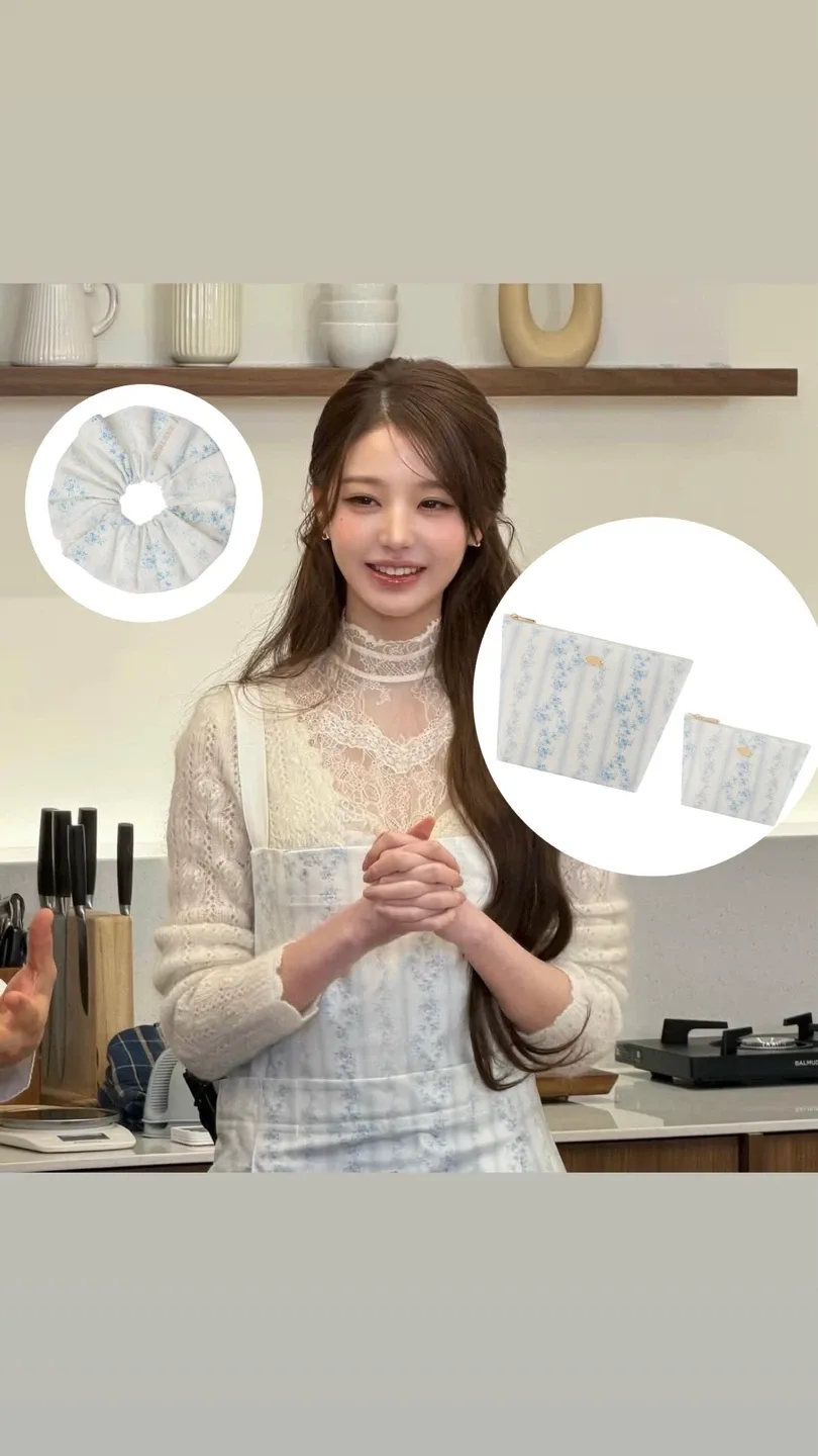 드브르베 파우치 스크런치 세트