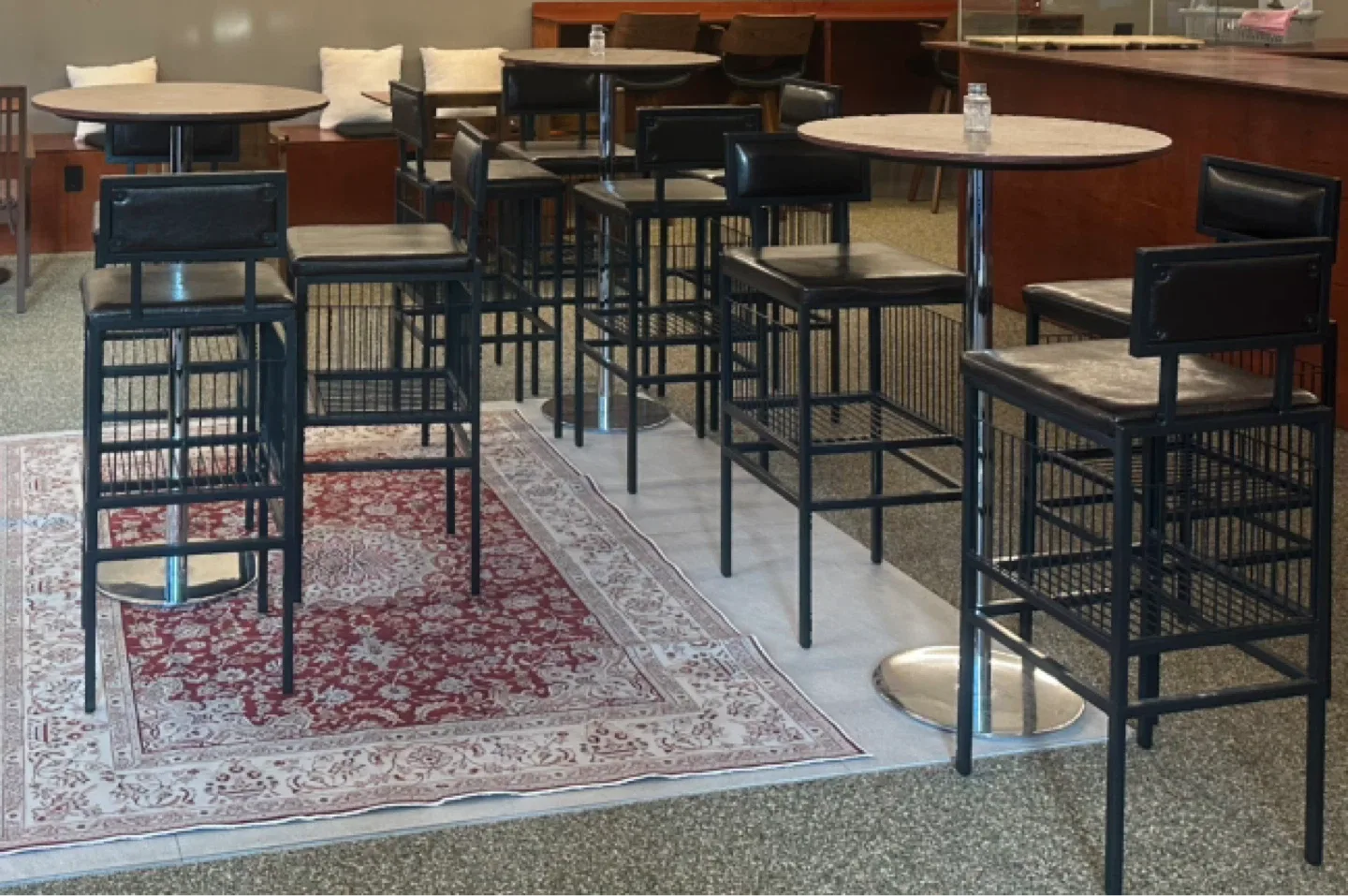 바 의자2 테이블1 세트