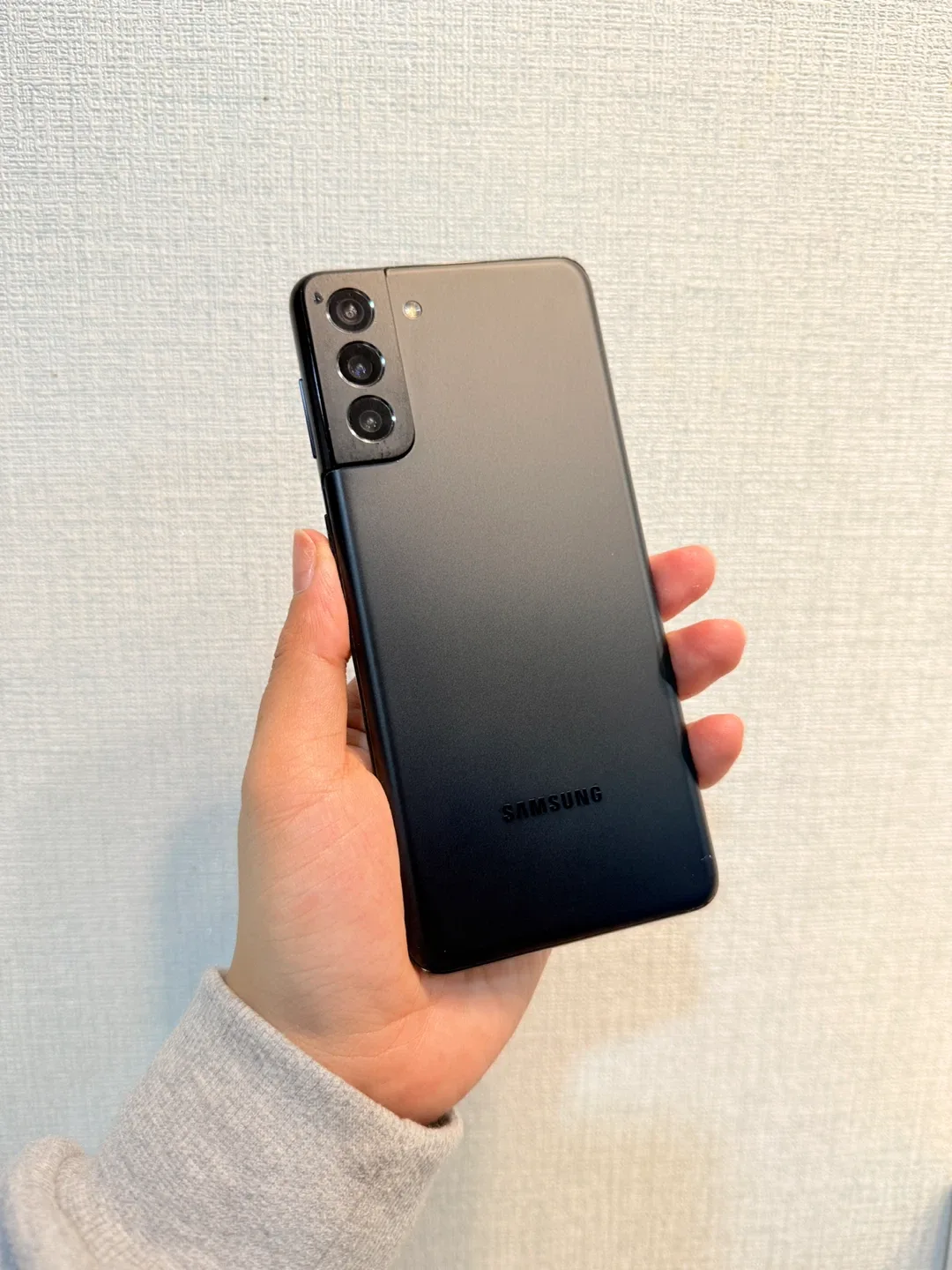 갤럭시 S21플러스 5G 블랙 무잔상