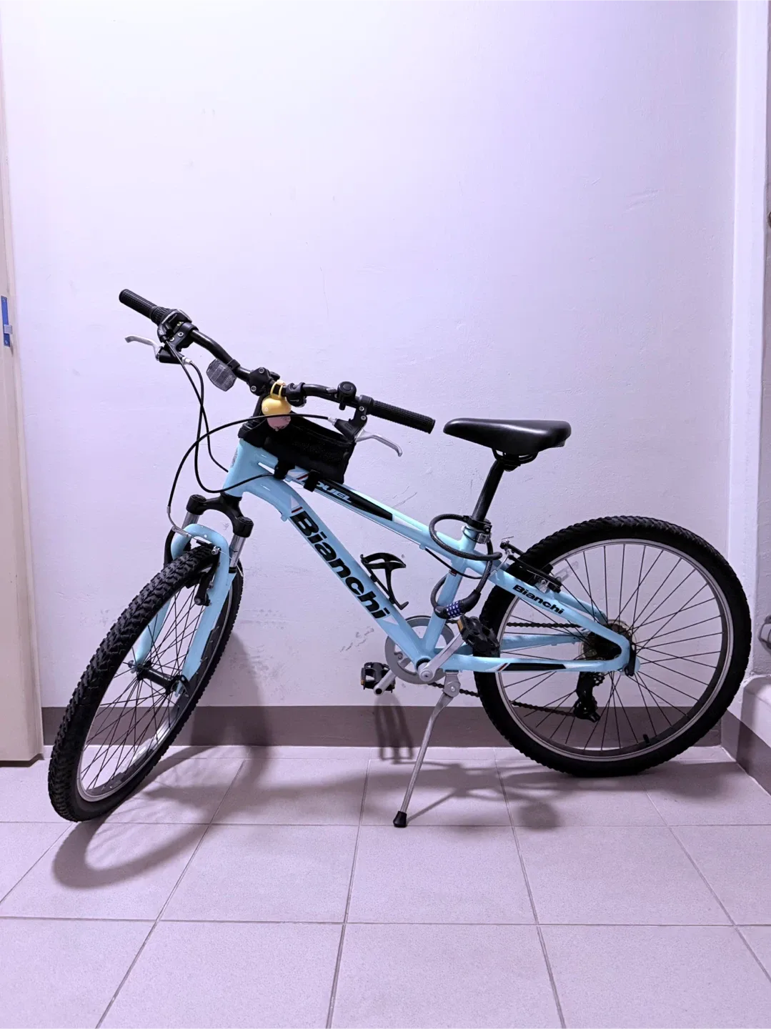 비앙키 24인치 듀엘 자전거