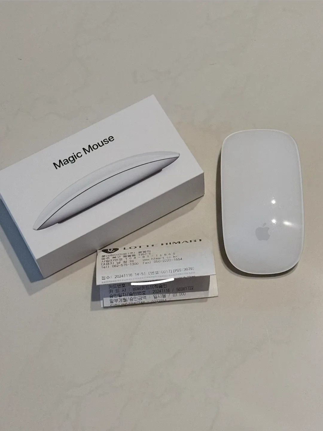애플 매직 마우스 2 화이트
