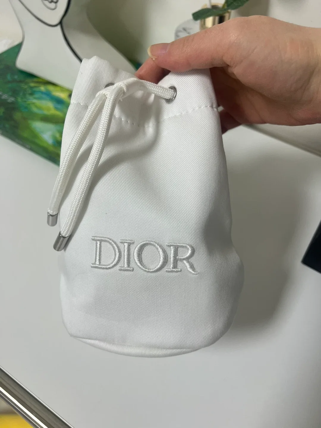 디올 복조리 파우치 diri (정품)