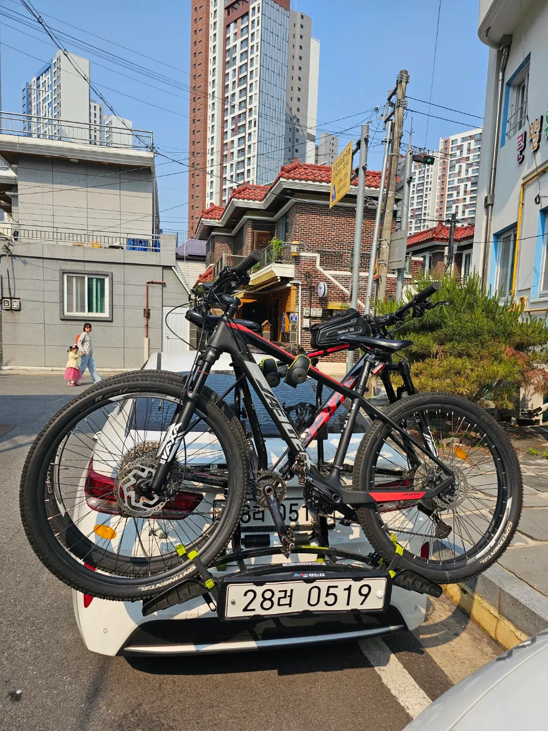 이지랙 차량용 자전거 캐리어 (2대)