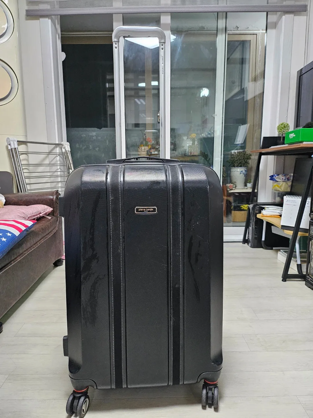 피에르가르뎅 24인찌 블랙 캐리어