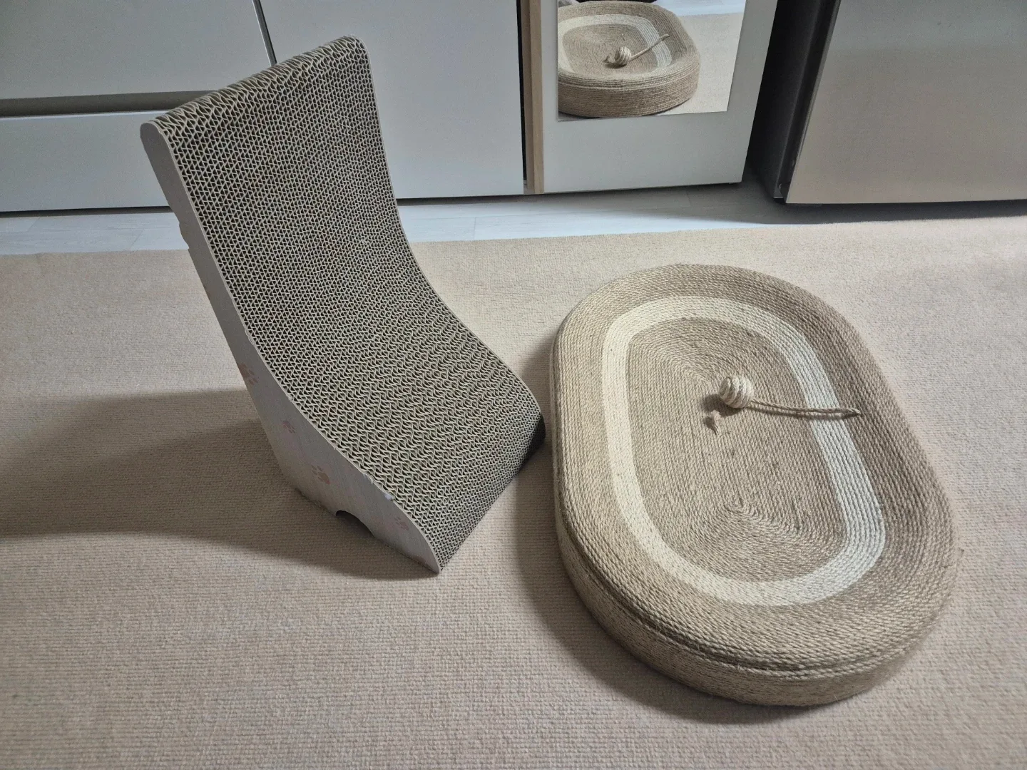 (중고) 고양이 스크래쳐