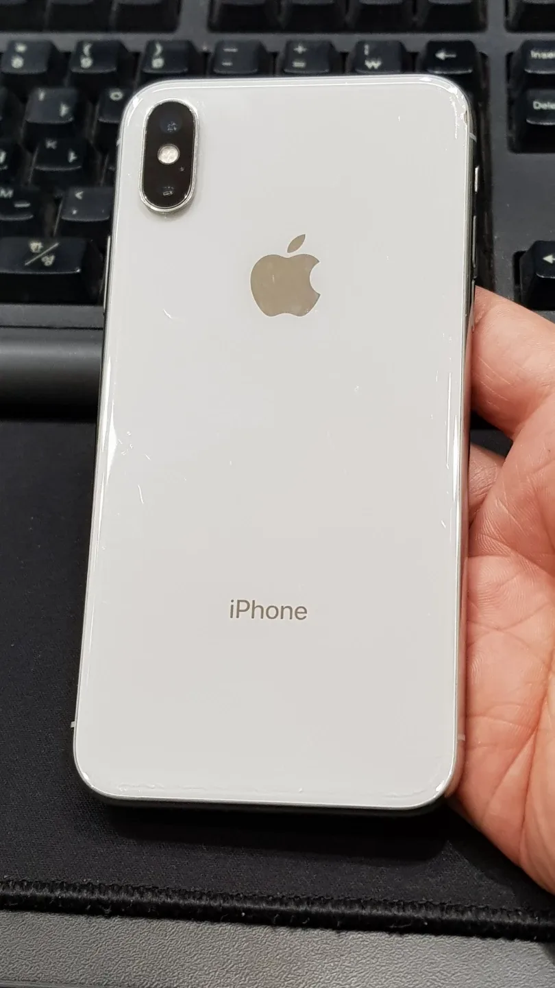 아이폰X 256GB 실버 배터리 98%