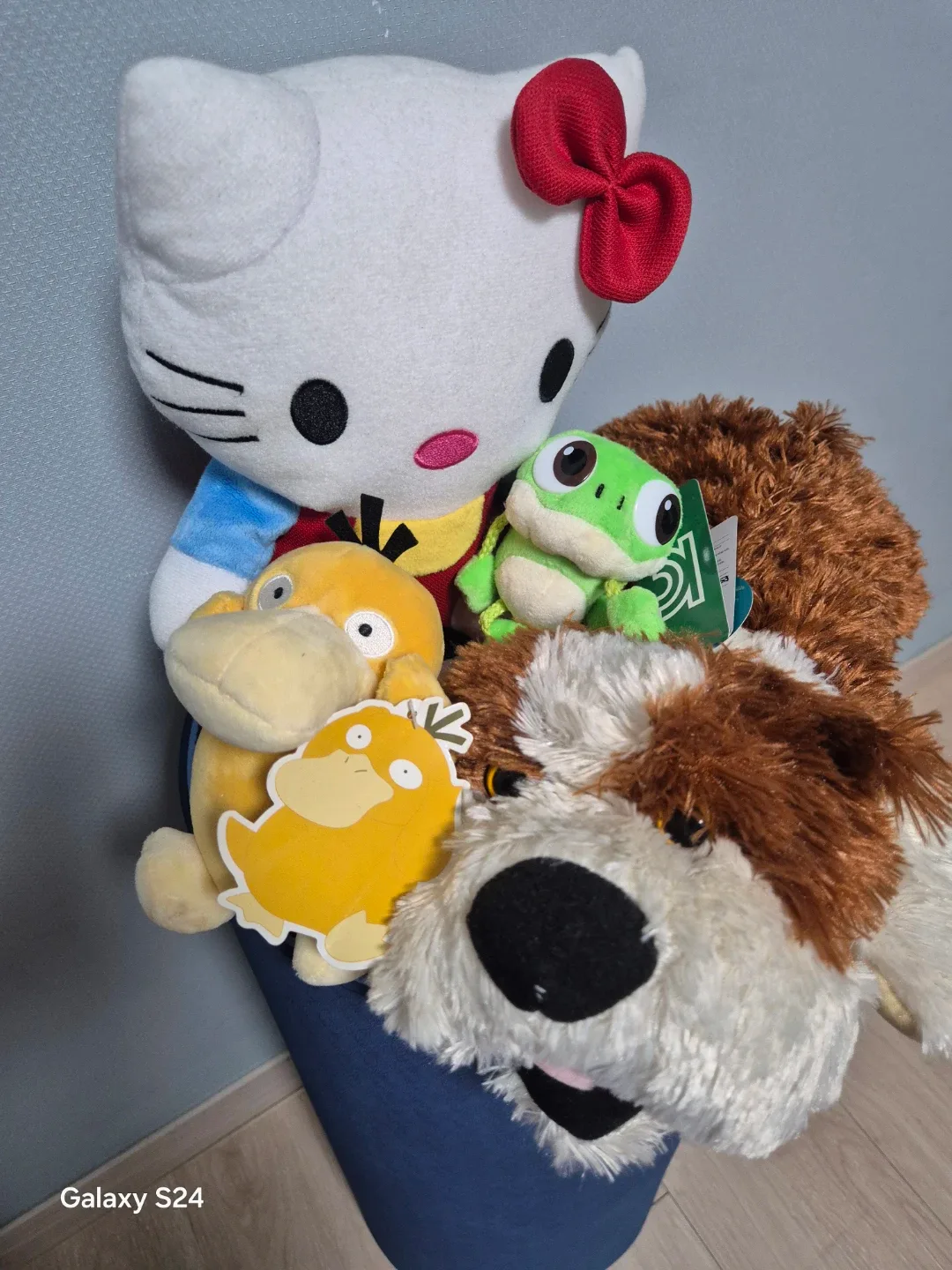 인형 세트 (키티, 오리, 개구리, 강아지)