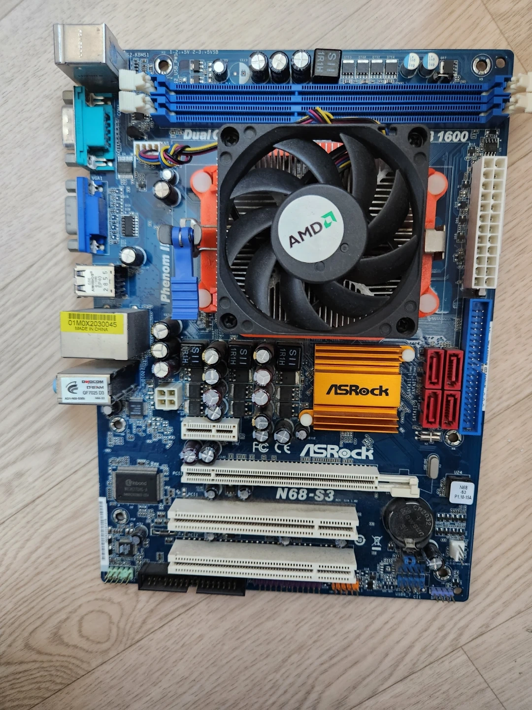 ASRock N68-S3 UCC 메인보드 + AMD CPU | 디지털기기 | 당근 중고거래
