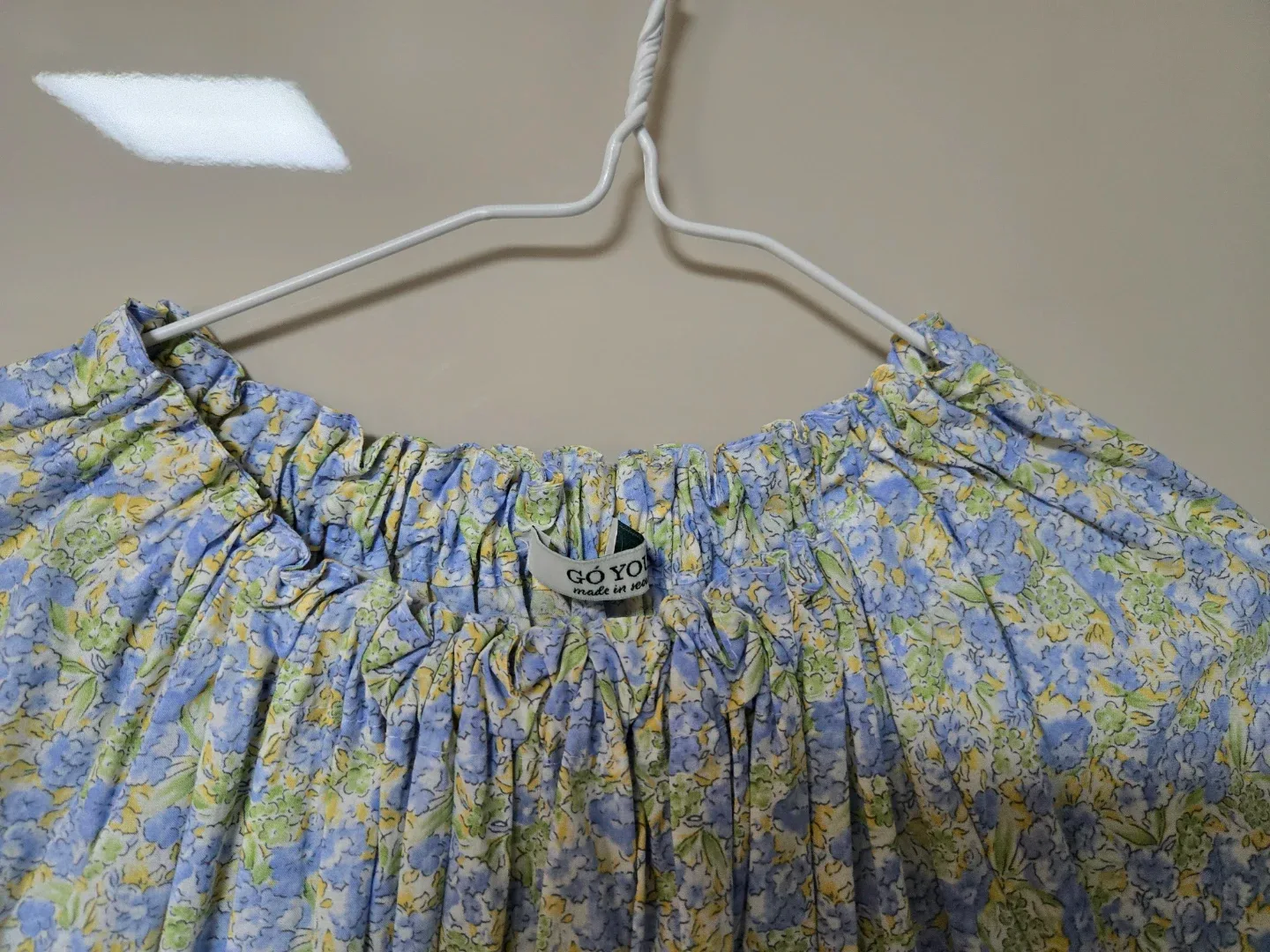 고요 Goyo 플라워 패턴 여름 원피스