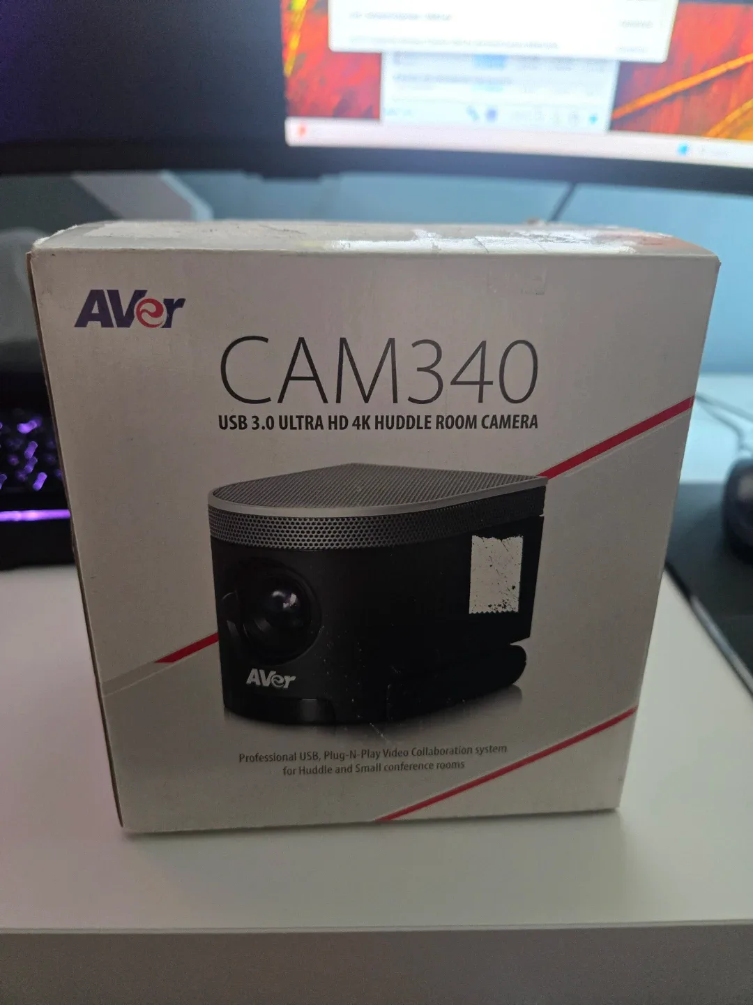 AVer CAM340 USB 4K 화상회의 카메라