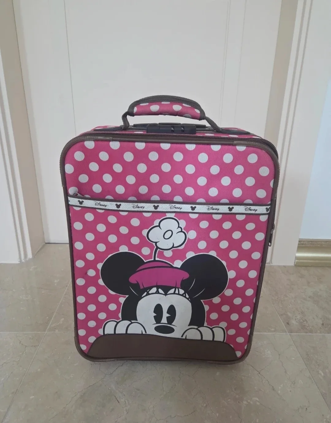 디즈니 미니마우스 캐리어 + 보조가방 세트