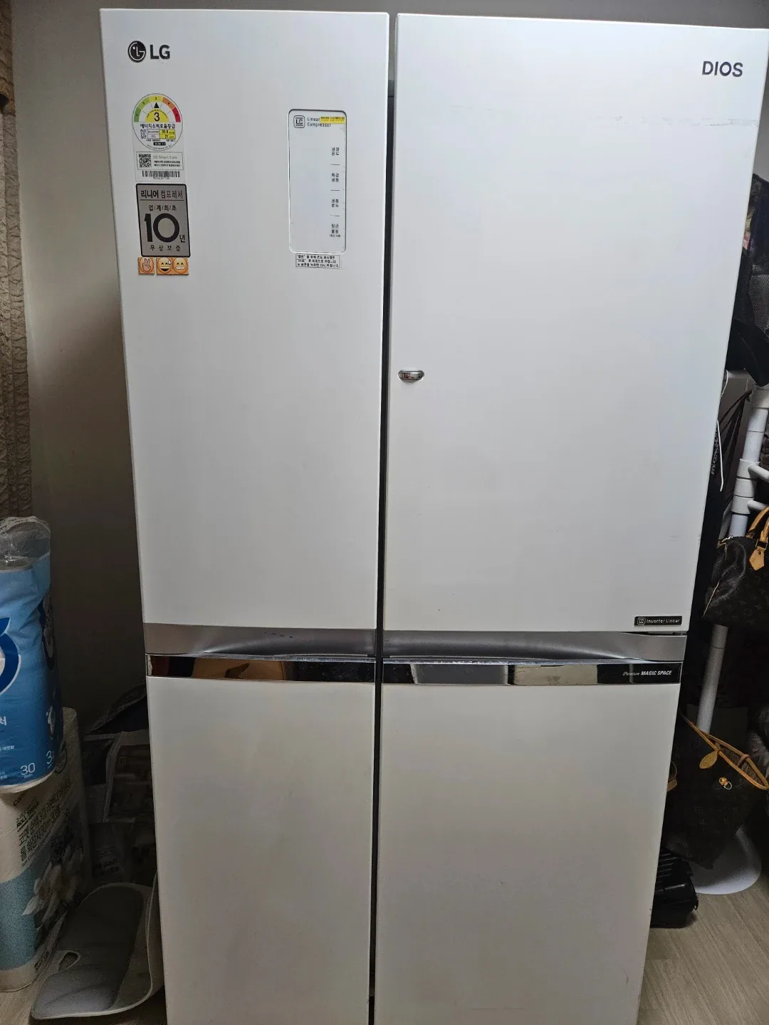 LG 디오스 4도어 냉장고(예약중)