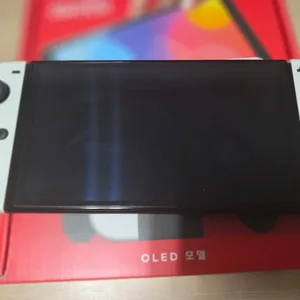 닌텐도 스위치 OLED 화이트 풀박스