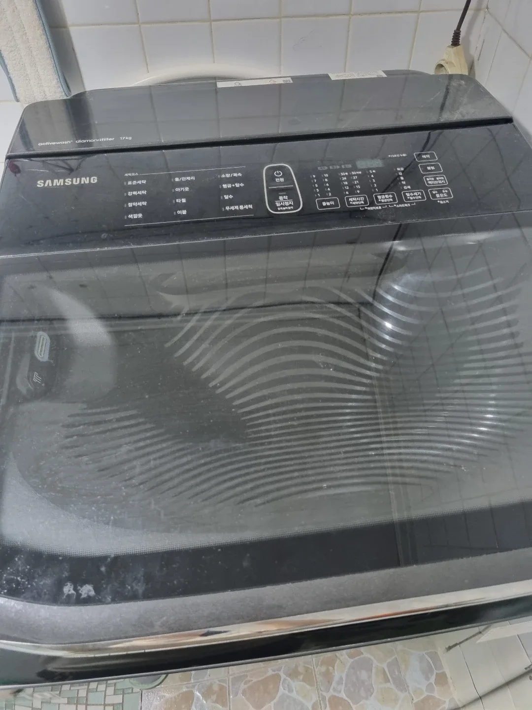 삼성 액티브워시 통돌이 세탁기 17kg