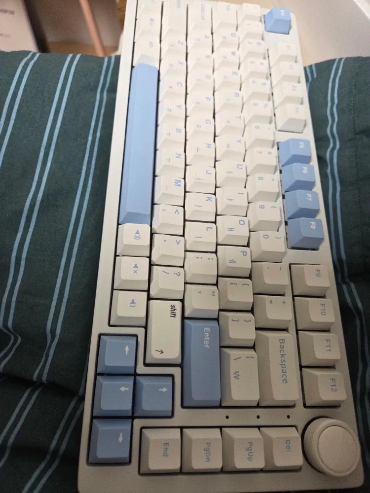 Hi75 RGB 알루미늄 유선 화이트 키보드