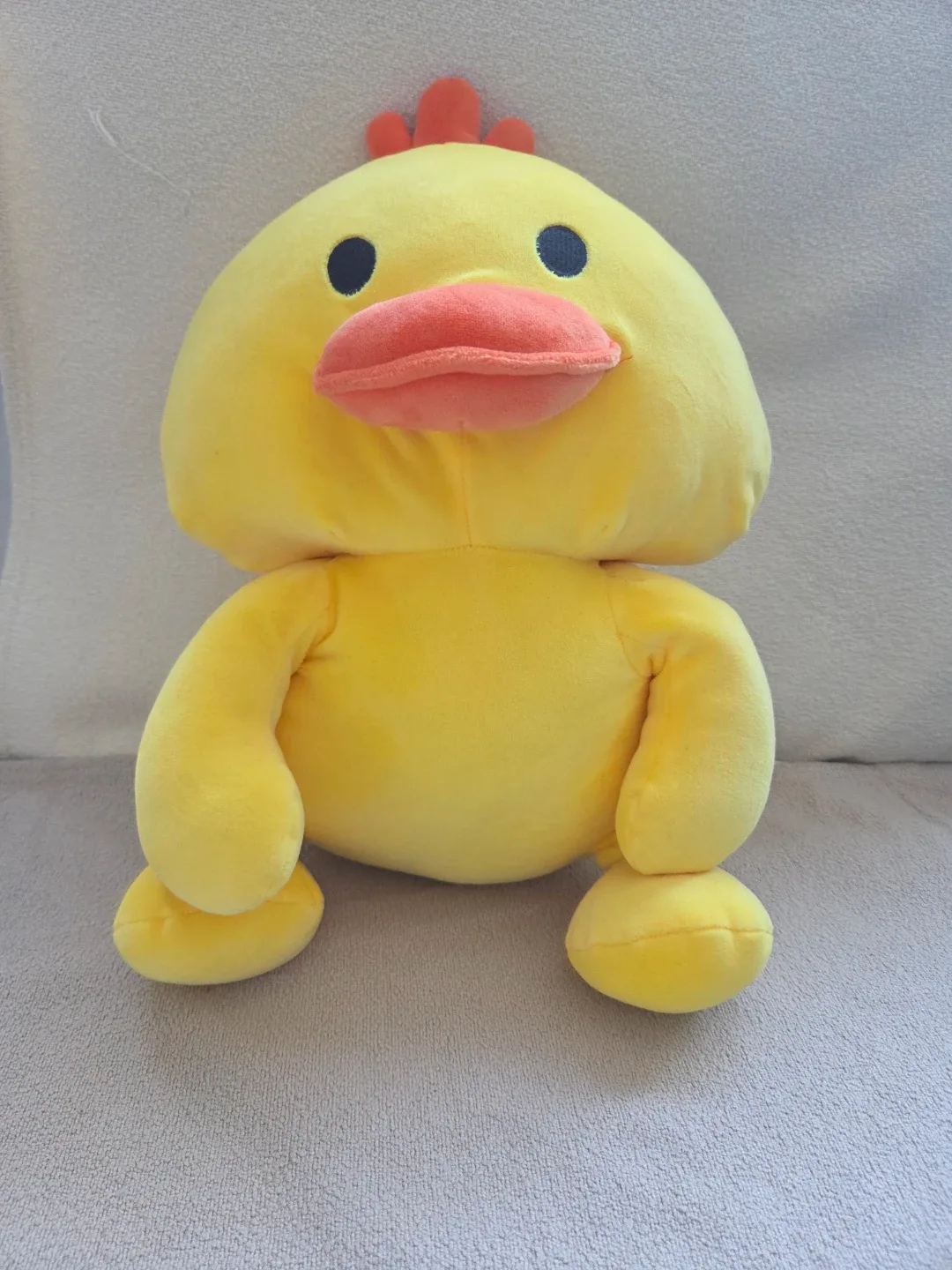 노란색 오리 인형