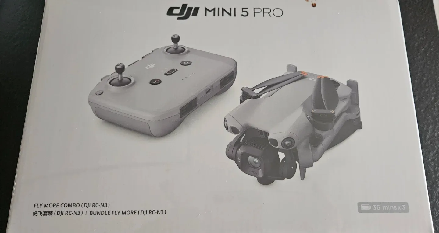 DJI Mini 5 Pro 플라이 모어 콤보 플러스 미개봉