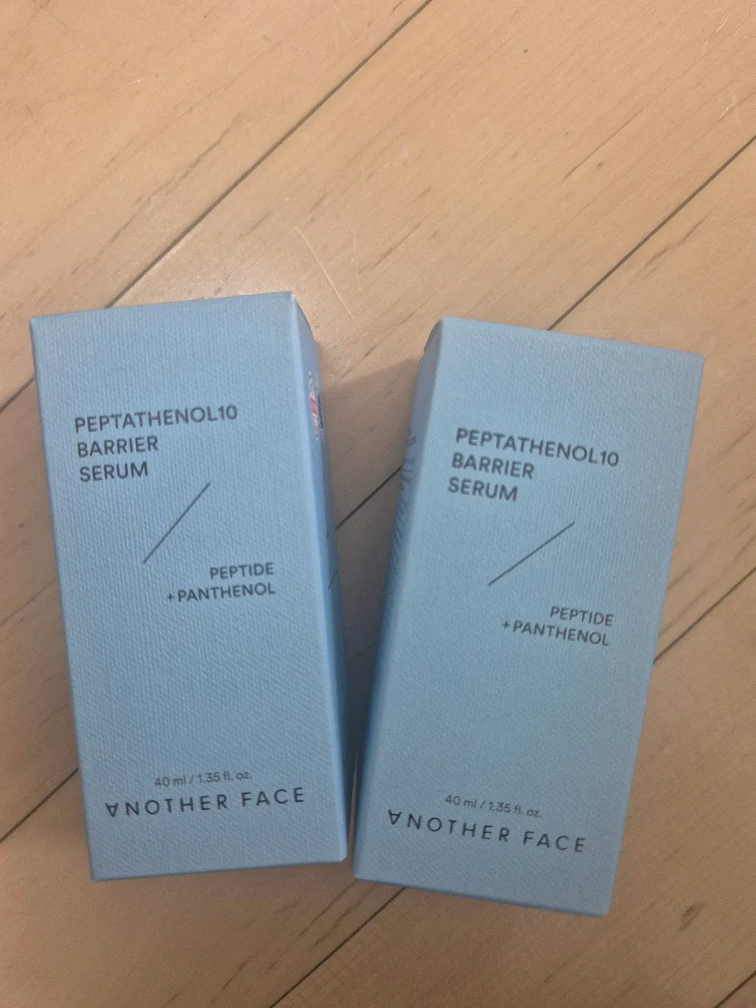 미개봉 새제품. 어나더페이스 펩타테놀10 베리어 세럼 40ml