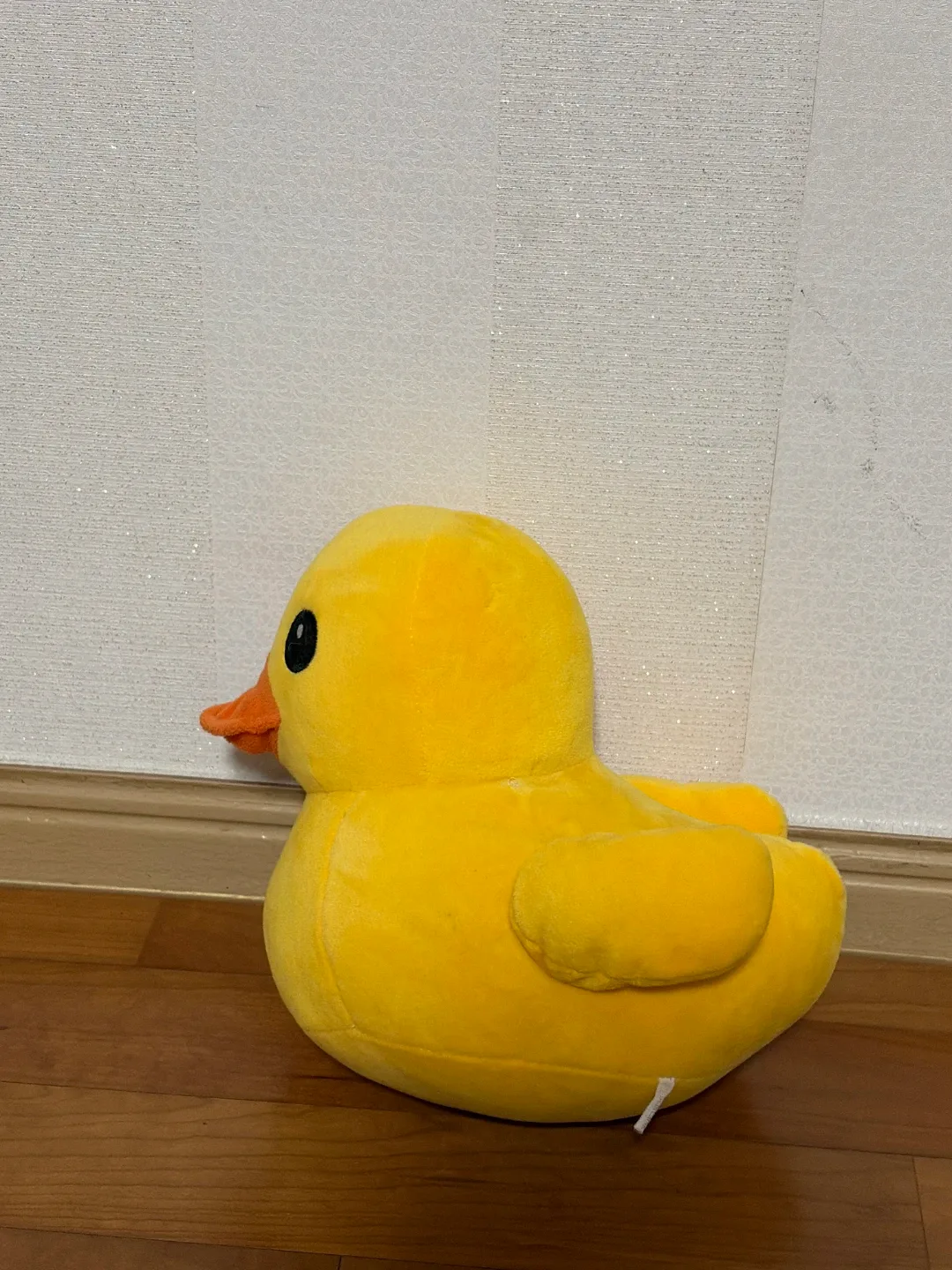 노란 오리 인형