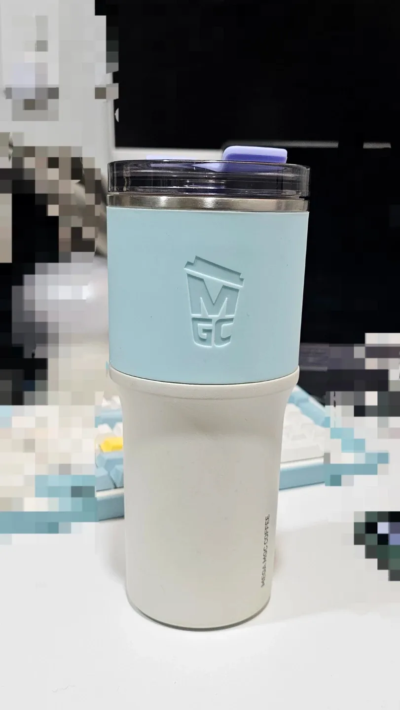 메가MGC커피 락앤락 텀블러 650ml 스카이블루