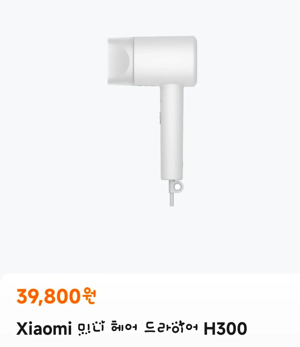 샤오미  헤어 드라이어 H300