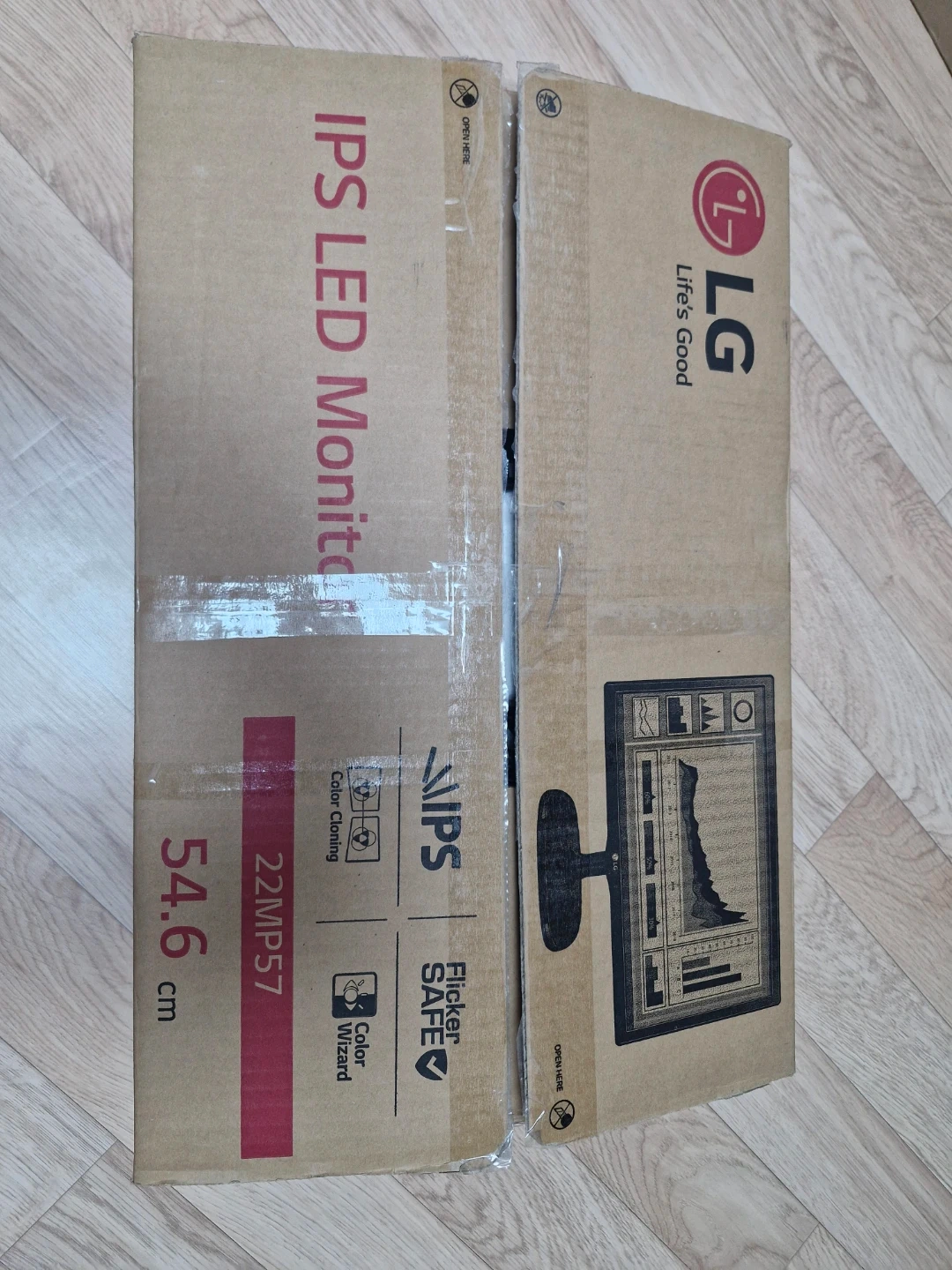 LG IPS LED 모니터 22MP57HQ 54.6cm