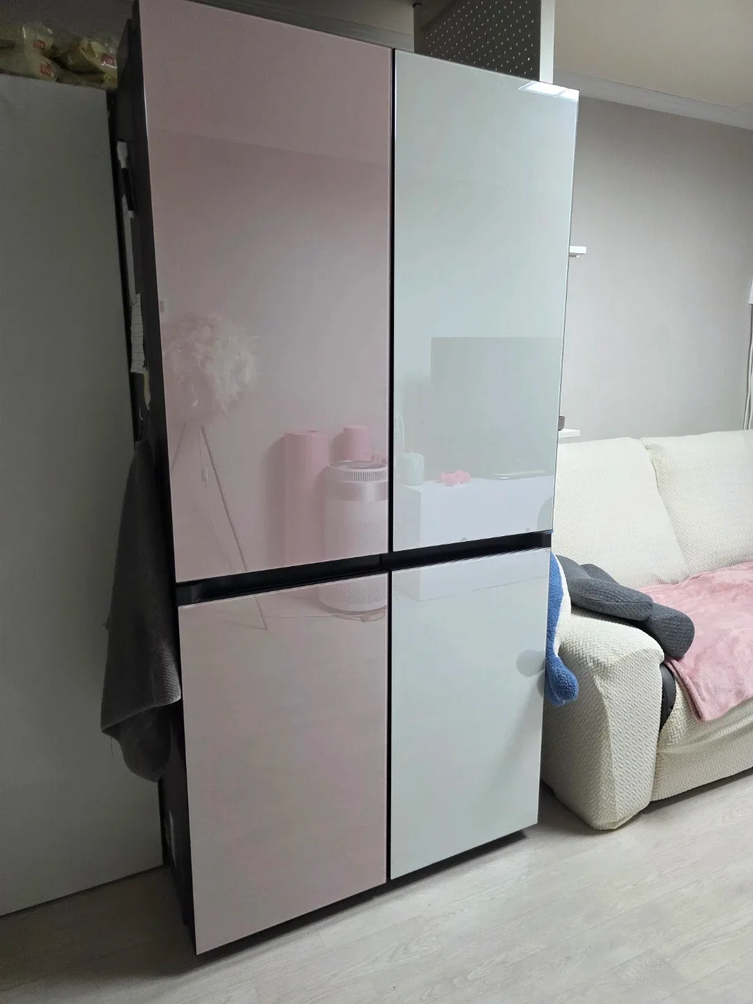 삼성 비스포크 4도어 냉장고 RF85R9281AP