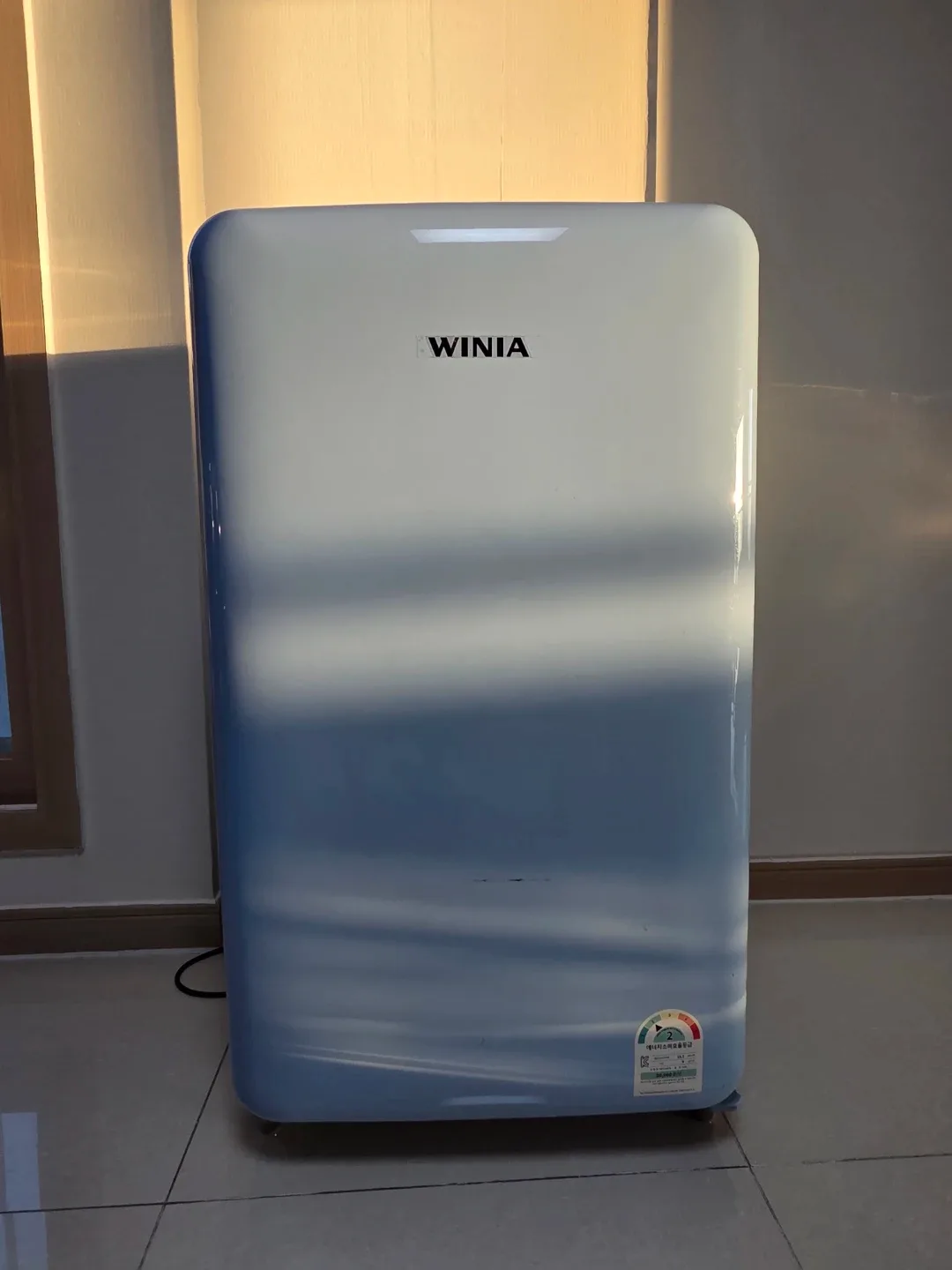 위니아 레트로 냉장고 118L