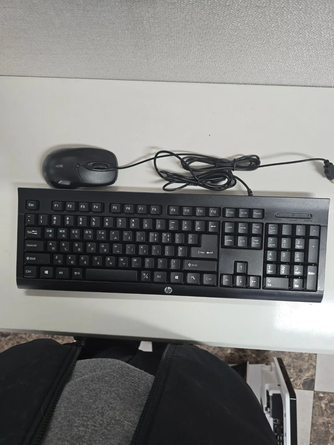 HP KM100 USB키보드 마우스