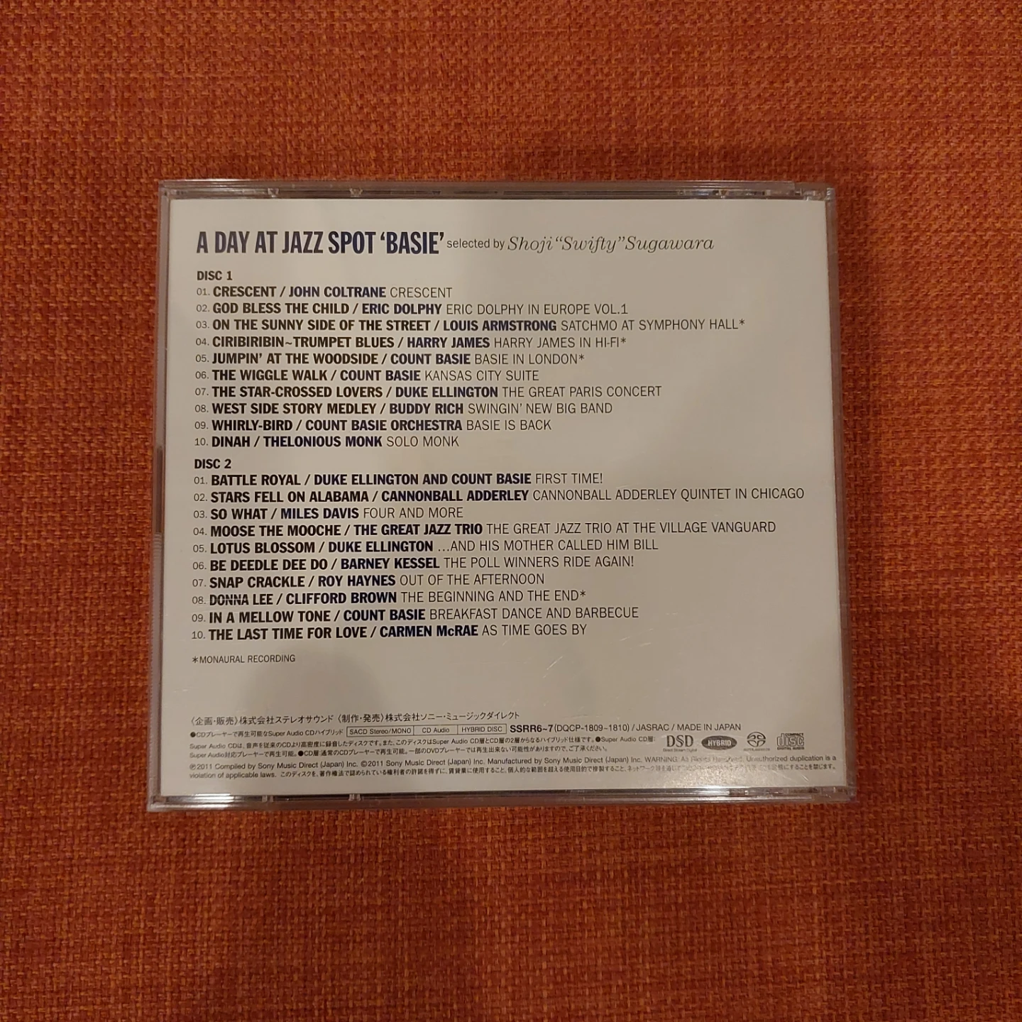 A 菅原正二 Jazz ⁄ AT At Day Spot - DAY | JAZZ SPOT Basie 2CD quality