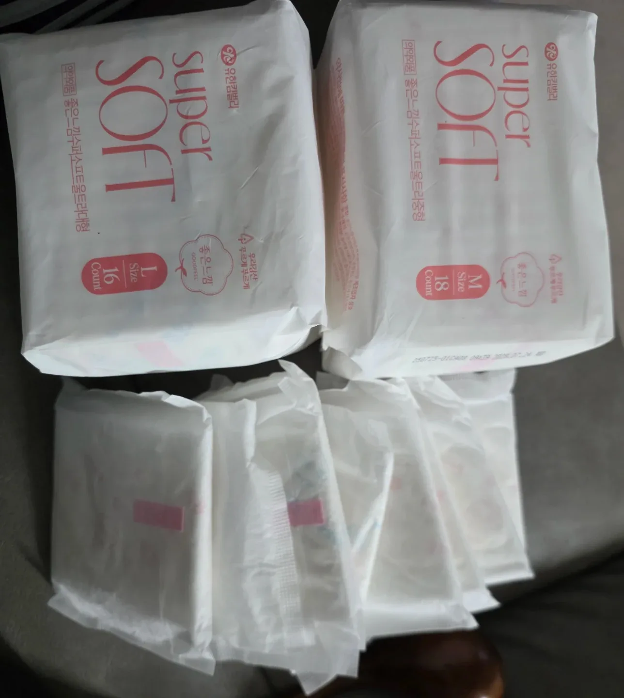좋은느낌 수퍼소프트 울트라 생리대 M/L