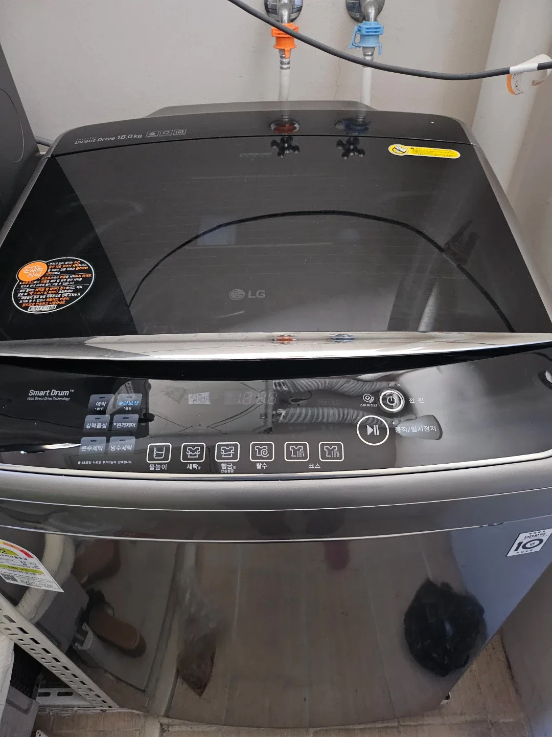 lg통돌이 세탁기(18kg)