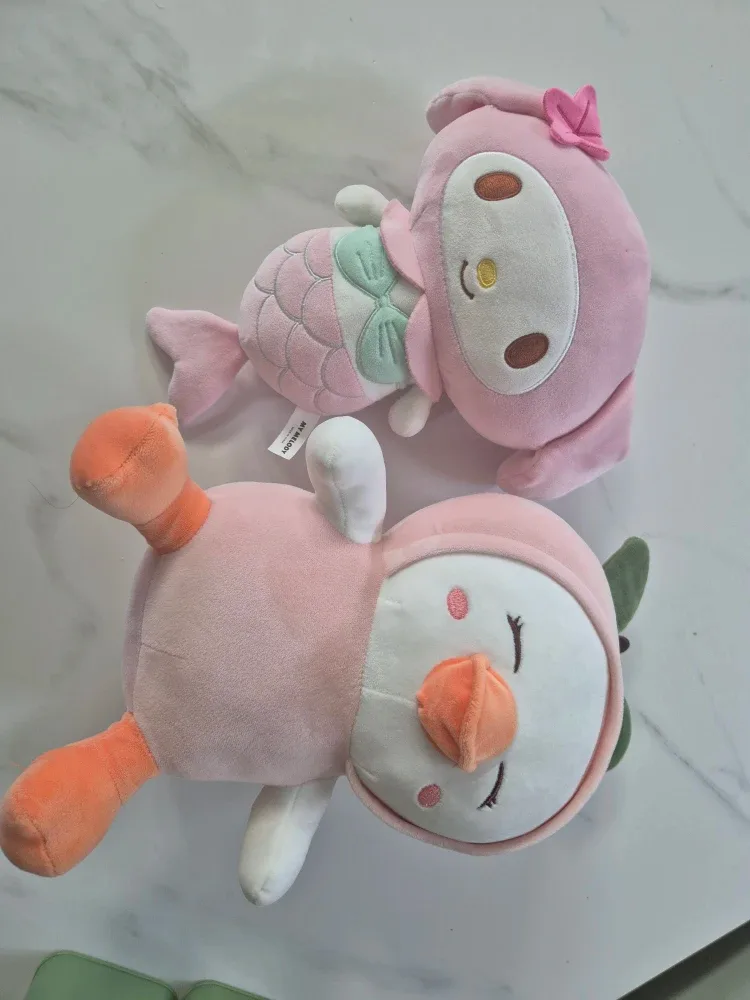 산리오 마이멜로디 & 오리 인형 세트