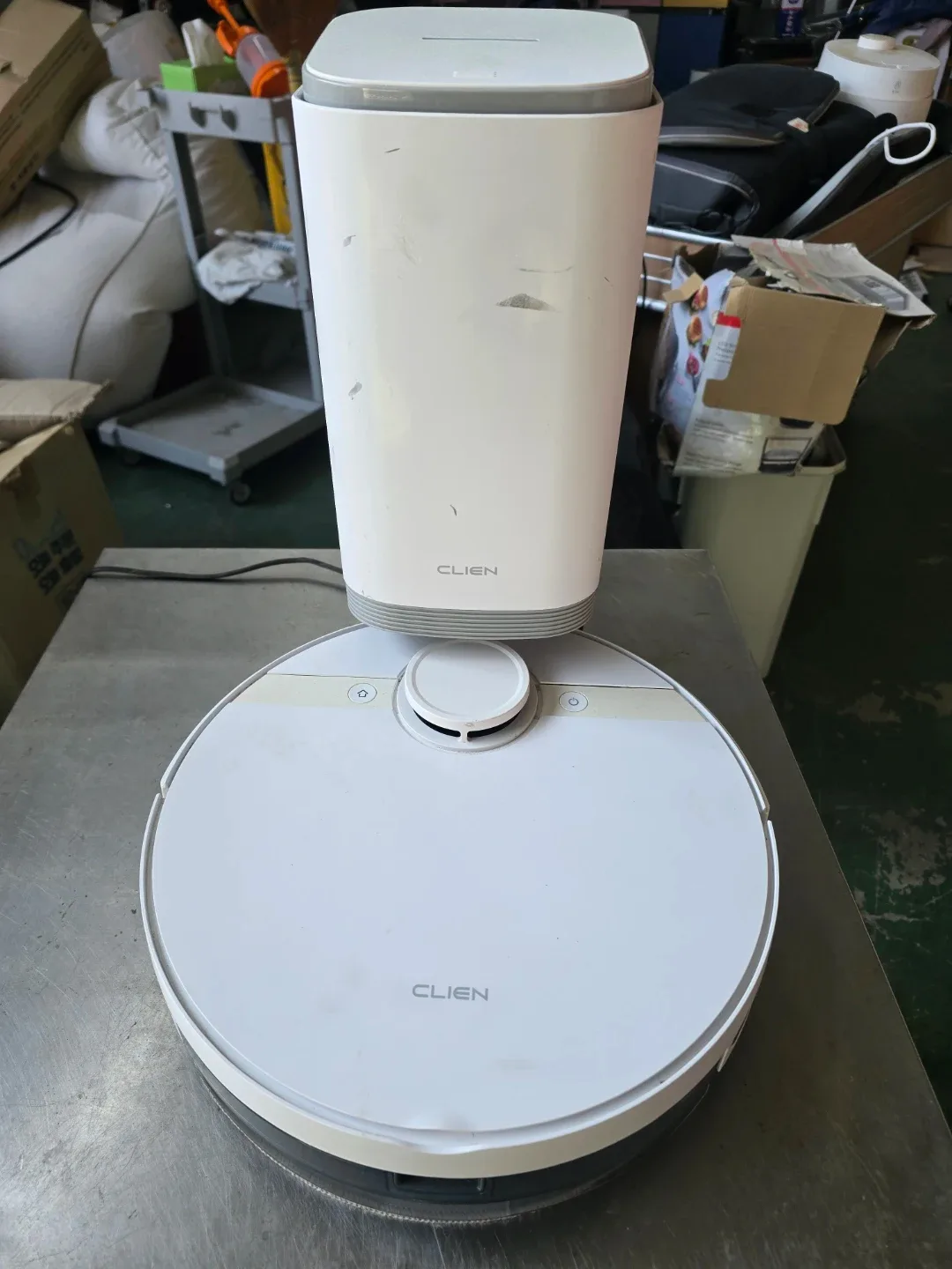 클리엔 로봇청소기 T24 자동먼지비움