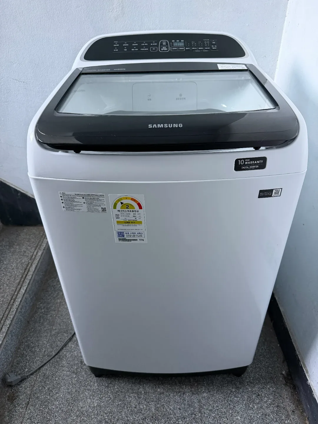 삼성 통돌이 세탁기 10kg  배달가능