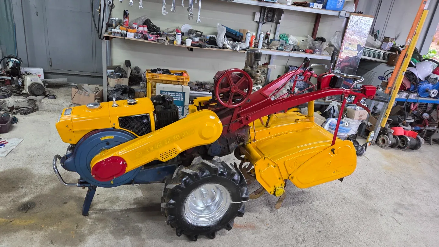 대동 경운기, 로타리, 츄레라 세트