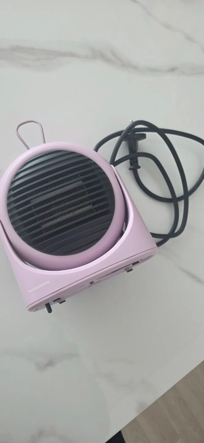 모아캠핑 미니 온풍기 MF-3050 핑크